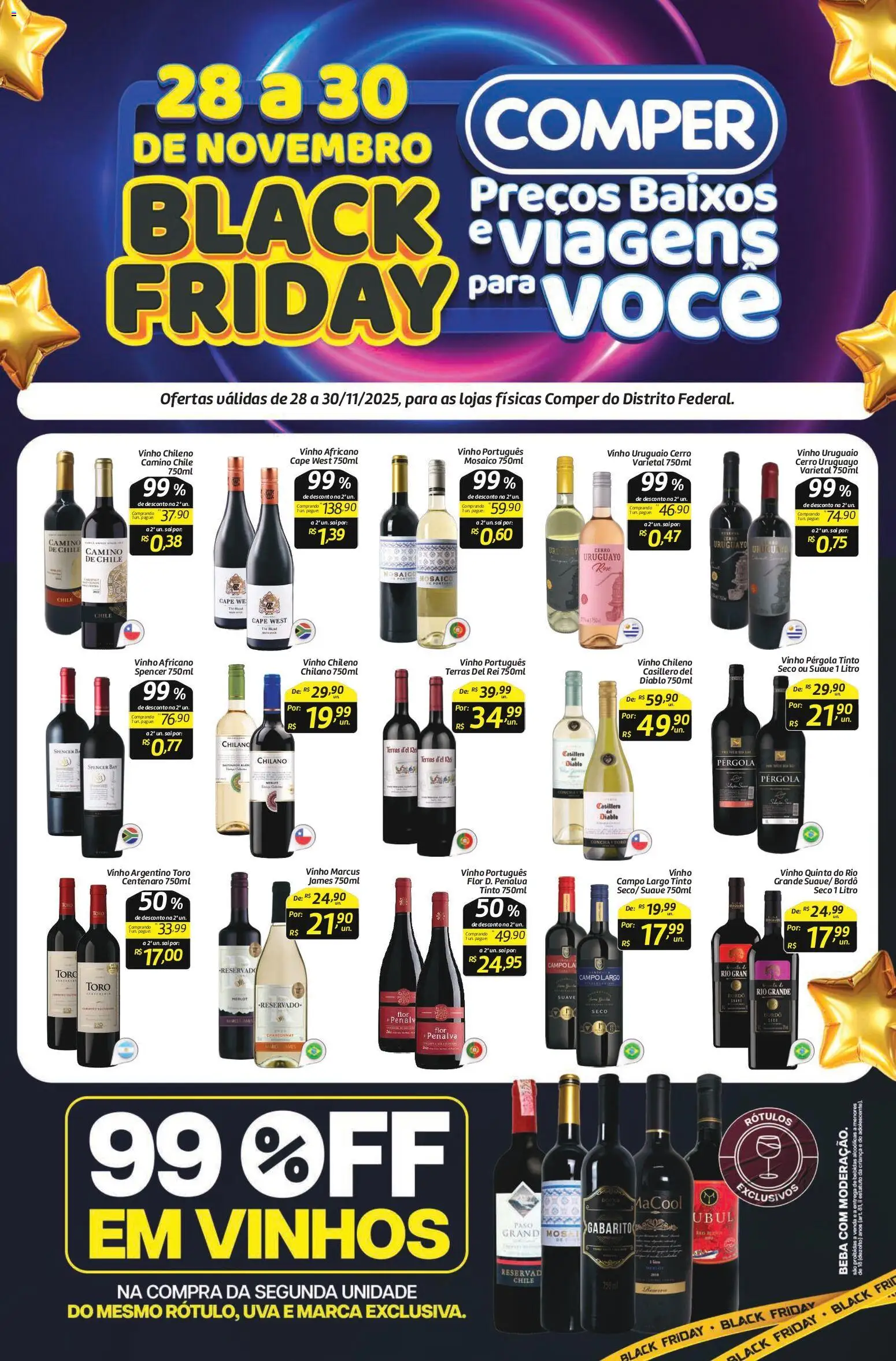 Comper Folheto - válido de 28.11.2025 | Página: 1 | Produtos: Vinho