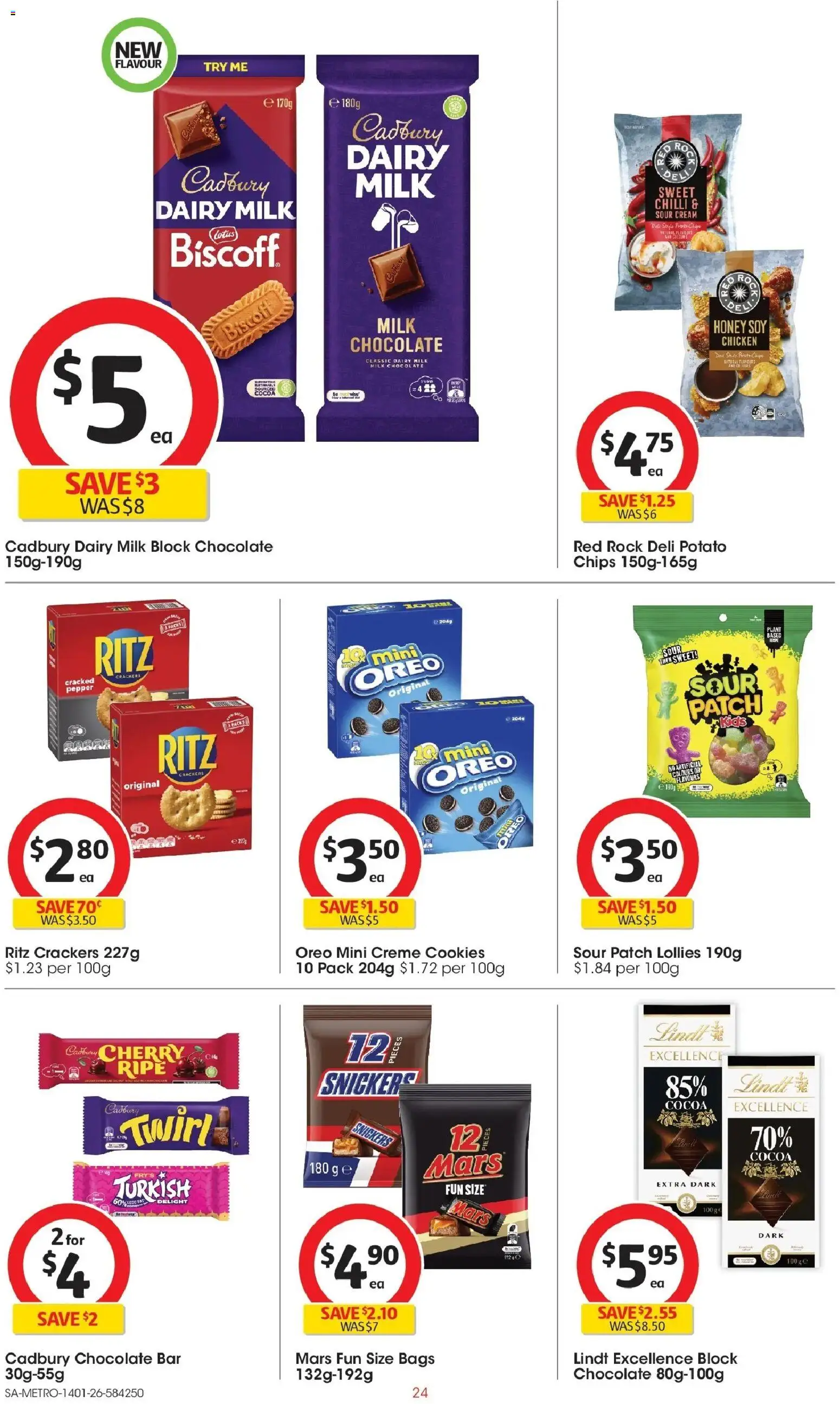 Coles catalogue - valid from 14.01.2026 | Page: 24 | Products: Dairy, Lollies, Chips, Chilli