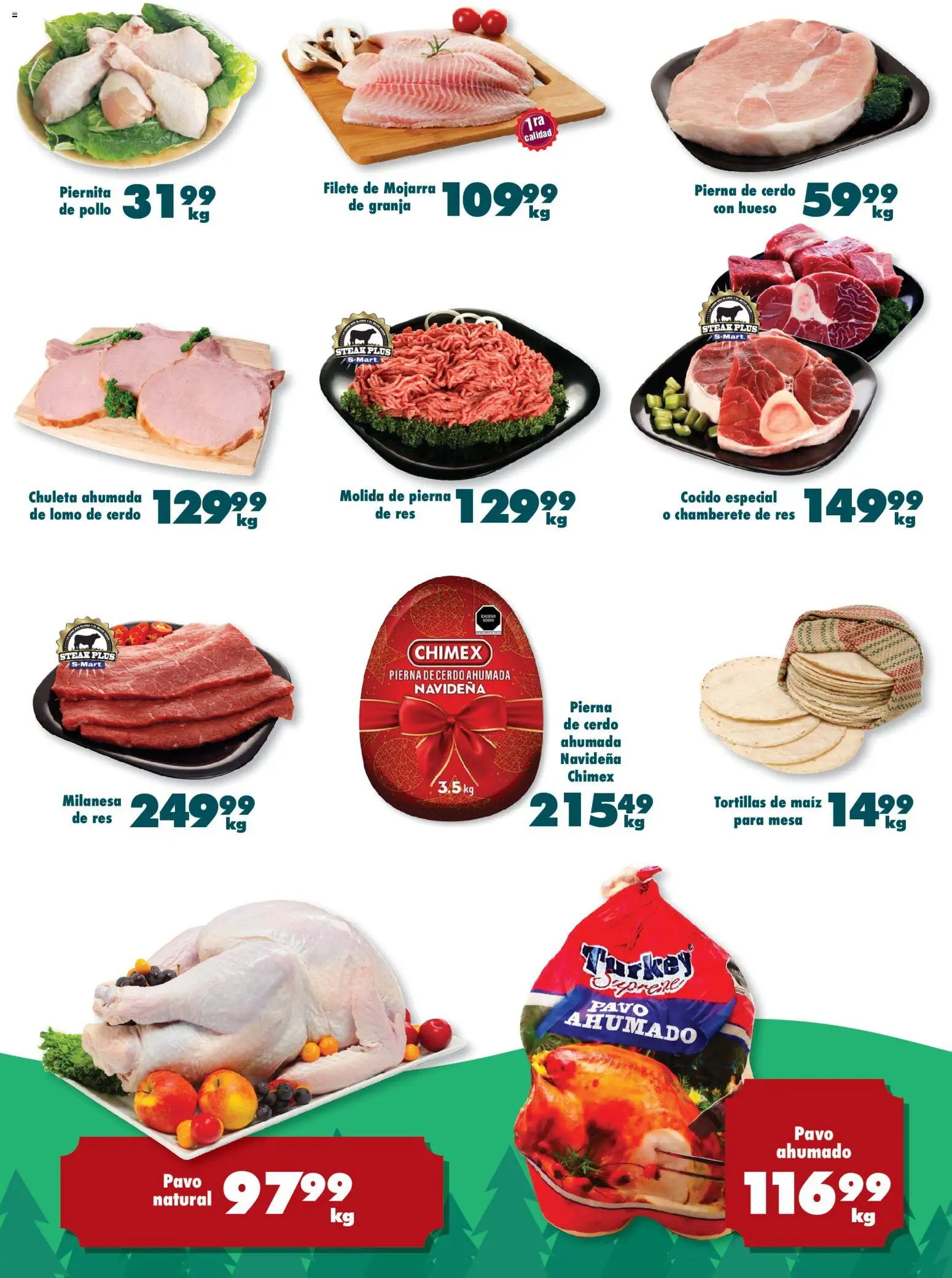 Nuevas ofertas de S-Mart válidas en toda la República Mexicana desde el 02.12.2025. ¡Encuentra las mejores ofertas en S-Mart folleto Reynosa! | Página: 4 | Productos: Pollo, Maíz, Milanesa, Mesa