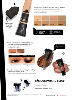 Vista previa de Sombra + Rubor en Crema Mary Kay At Play de Edición Limitada, Un producto, dos maneras de utilizar: ojos y mejillas., nuevo folleto de la tienda, válido en México a partir del 01.01.2026 | Página: 45
