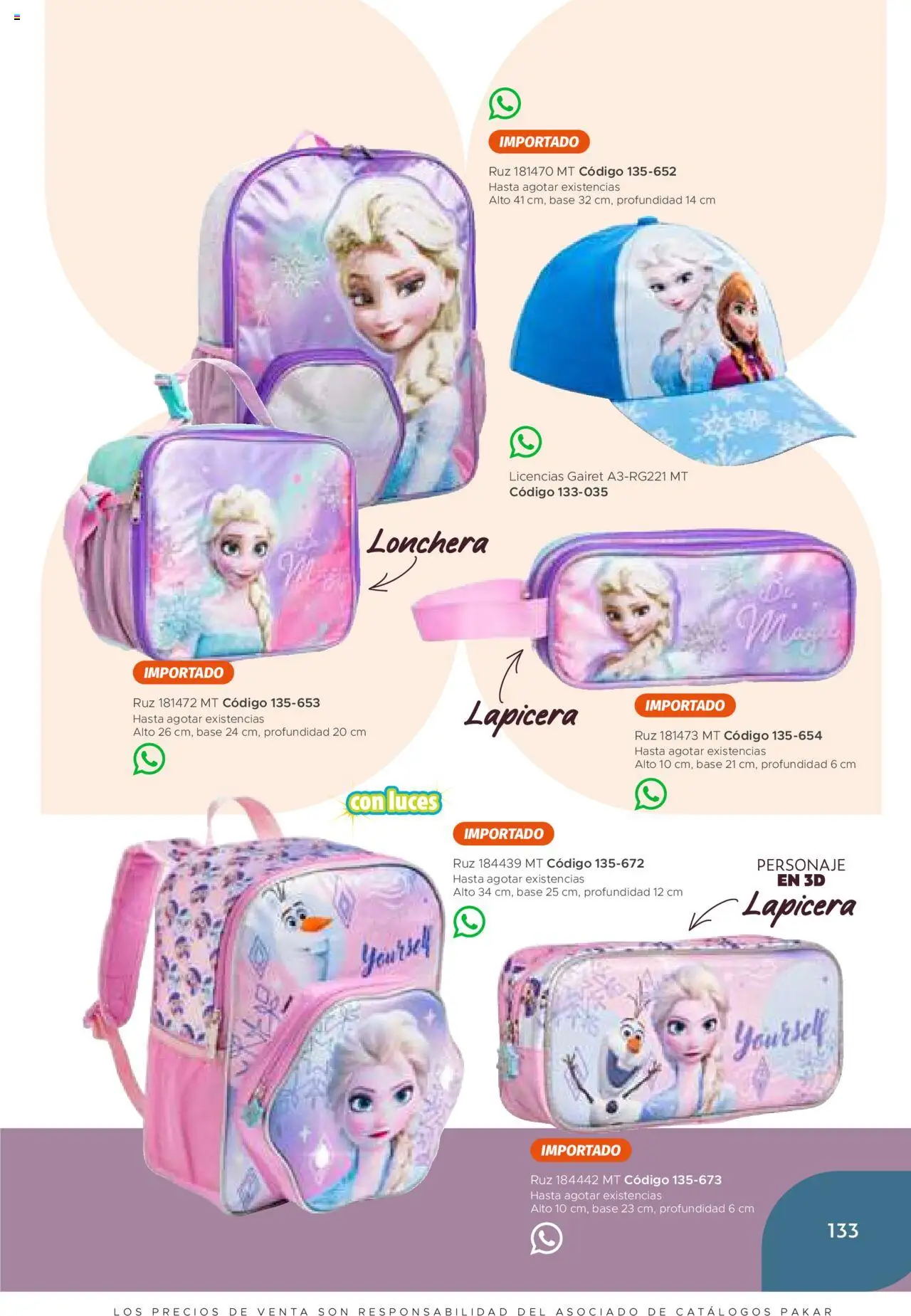Nuevas ofertas de SC Pakar válidas en toda la República Mexicana desde el 24.07.2025. ¡Encuentra las mejores ofertas en SC Pakar - Catálogo Nina otoño / invierno! | Página: 133