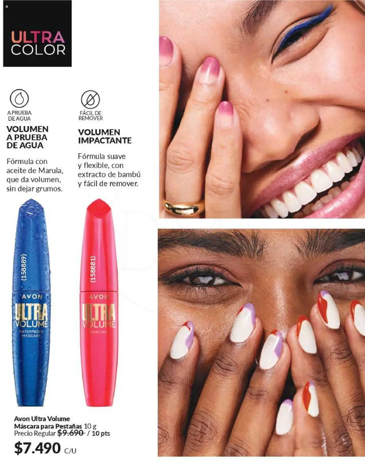Catálogo Avon Campaña 10 │ válido desde el 03.06.2025 | Página: 21 | Productos: Agua, Máscara, Aceite