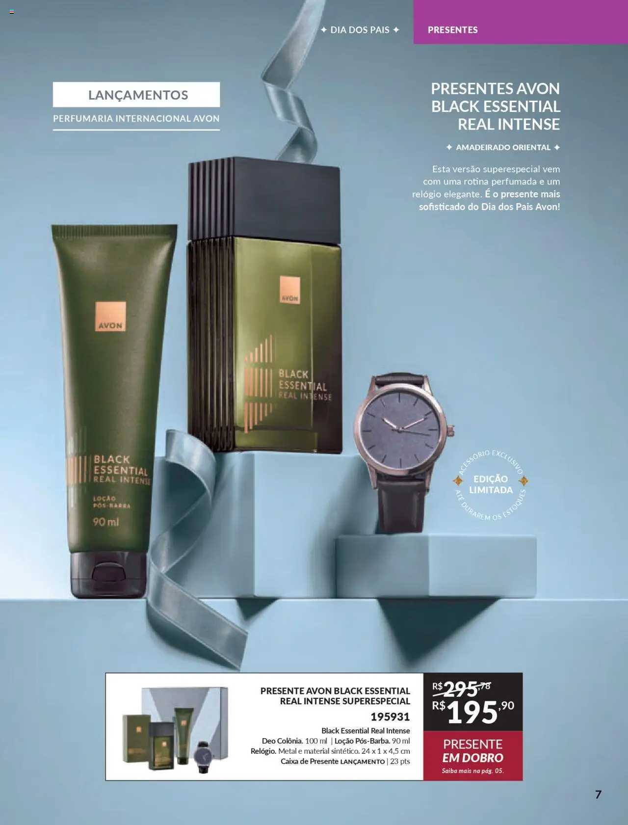 Avon Folheto - válido de 16.06.2025 | Página: 7 | Produtos: Caixa, Relógio