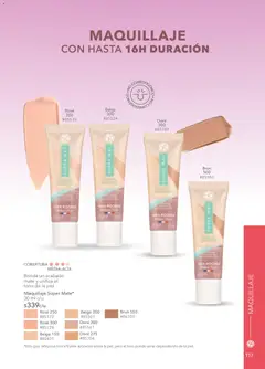 Vista previa de Yves Rocher campaña 16 2025, nuevo folleto de la tienda, válido en México a partir del 19.11.2025 | Página: 119 | Productos: Mate, Maquillaje, Sobre