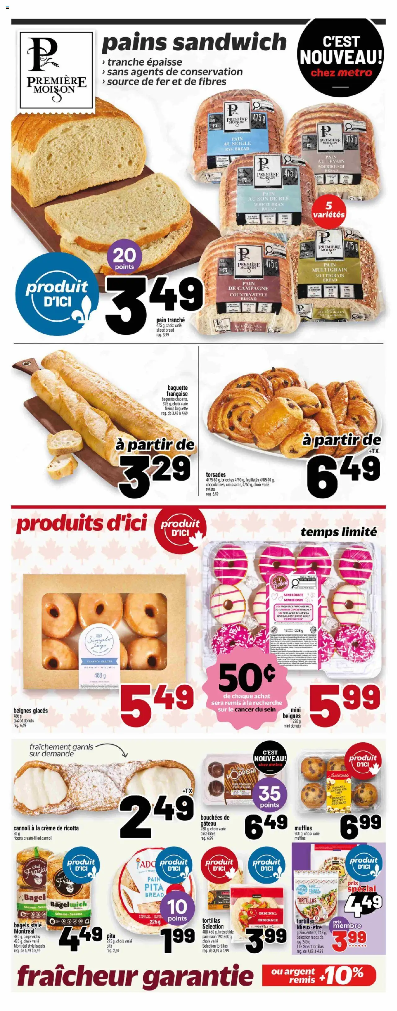Metro flyer valid from 02.10.2025 | Page: 13 | Products: Bread, Chocolate