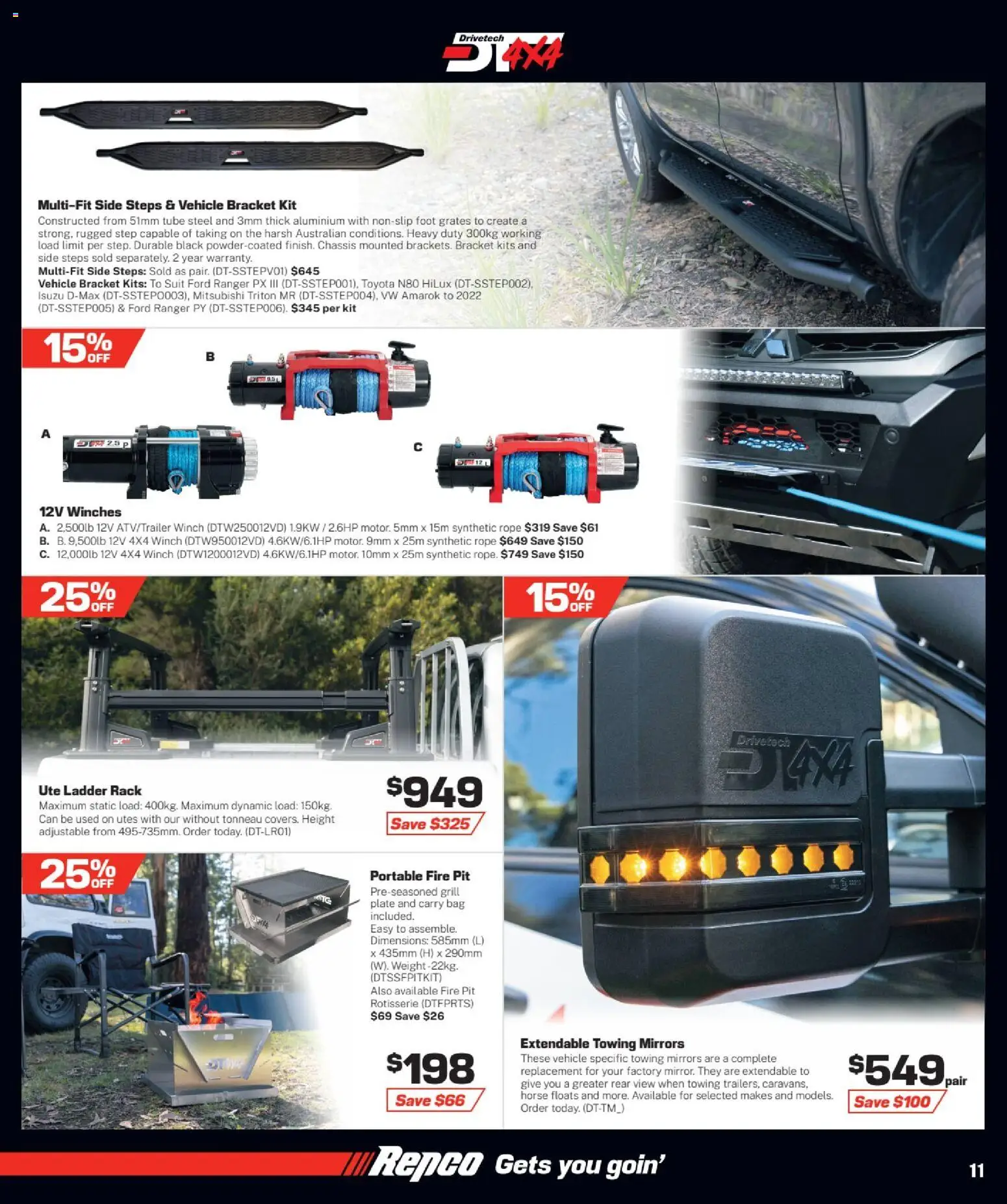 Repco catalogue - valid from 30.10.2025 | Page: 11 | Products: Kits, Suit, Bag, Weight