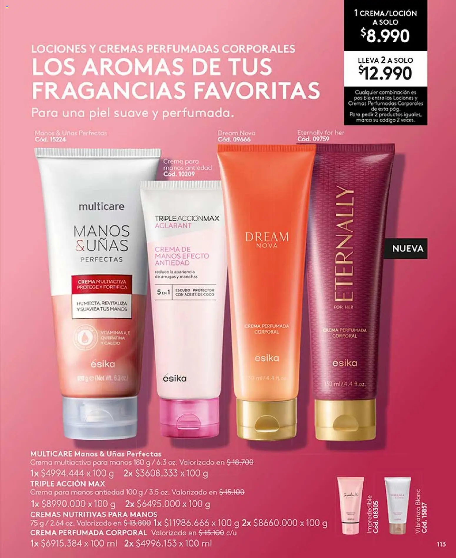 Catálogo Ésika Campaña 7 │ válido desde el 18.04.2026 | Página: 125 | Productos: Vitaminas, Aceite, Crema