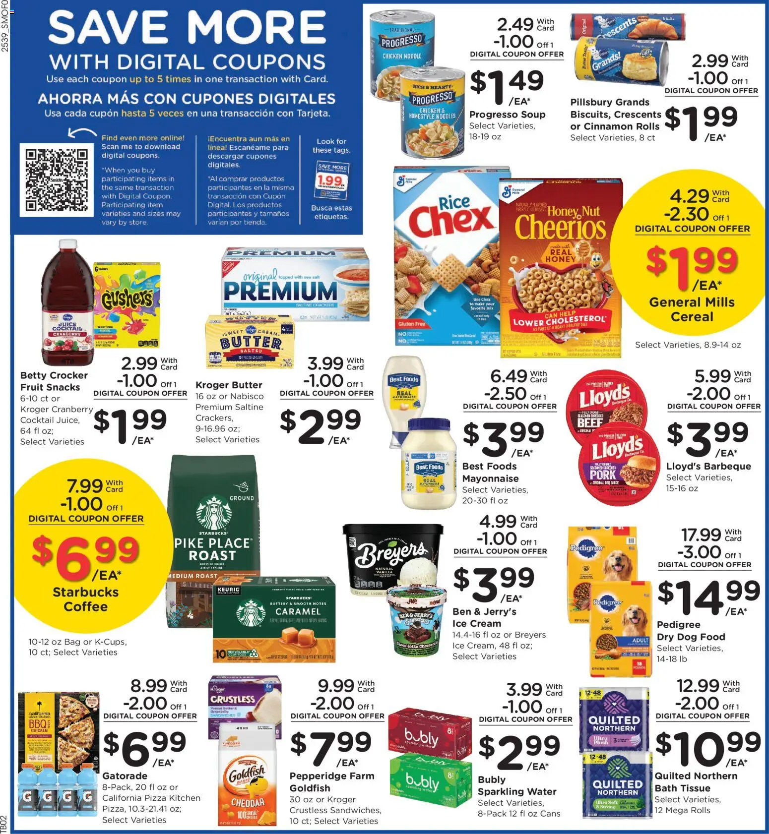 Smith's Weekly Ad - valid from 29.10.2025 | Page: 5 | Products: Dog Food, Butter, Juice, Pork