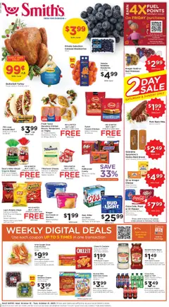 Preview of Smith's weekly ads valid from 15.10.2025