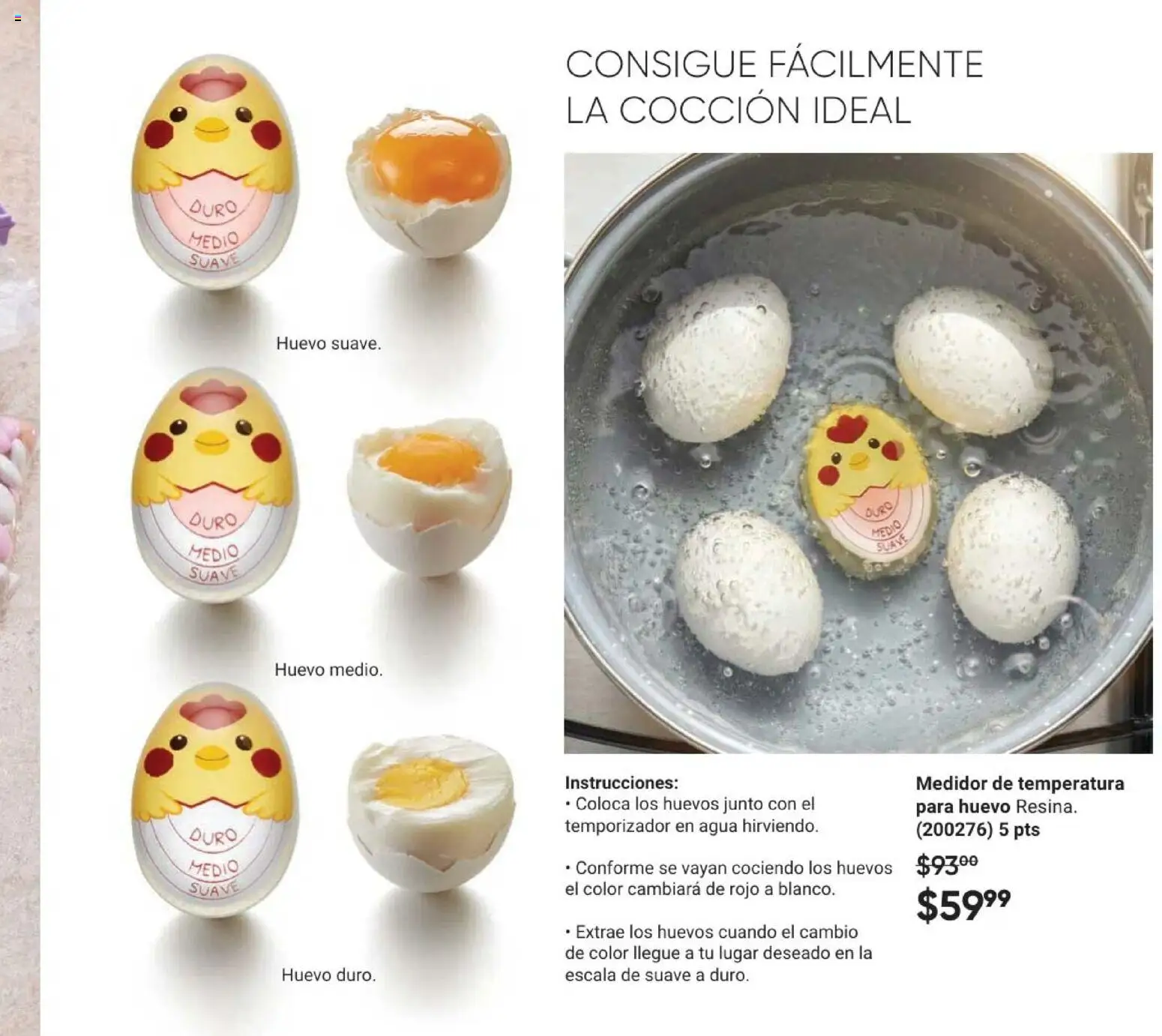 Nuevas ofertas de AVON válidas en toda la República Mexicana desde el 24.04.2026. ¡Encuentra las mejores ofertas en AVON Casa & Estilo 7 2026! | Página: 151 | Productos: Huevo, Agua, Huevos