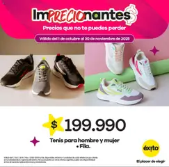 Éxito - Catálogo -  Vista previa de la revista de la tienda Éxito valido desde el 01.10.2025 | Página: 13 | Productos: Té, Tenis