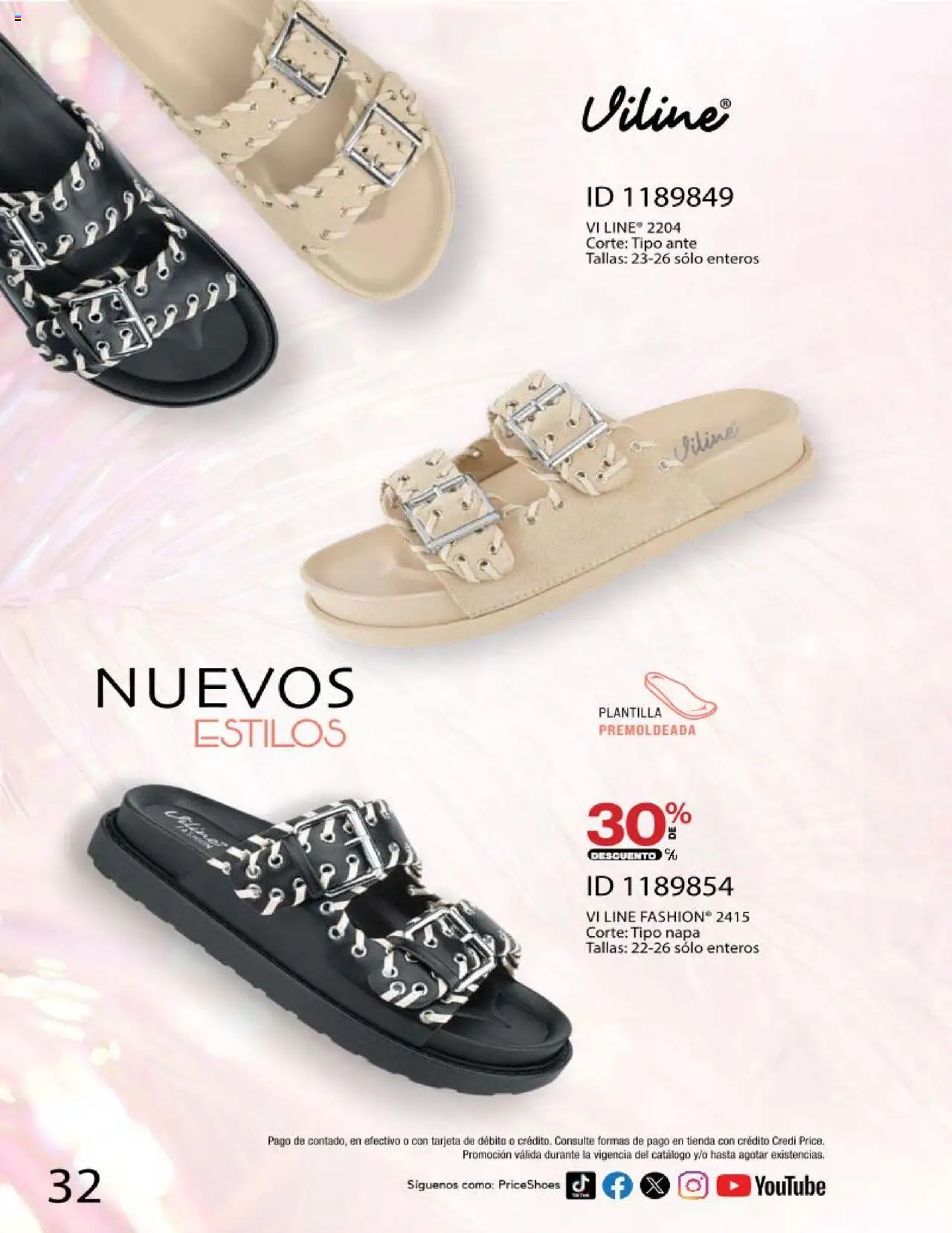 Nuevas ofertas de Price Shoes válidas en toda la República Mexicana desde el 28.04.2025. ¡Encuentra las mejores ofertas en Price Shoes catálogo Calzado PV 2025! | Página: 32