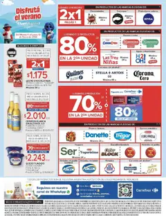 Vista previa Carrefour ofertas válido desde el 06.01.2026 | Página: 4 | Productos: Caso, Sobre, Leche, Cerveza