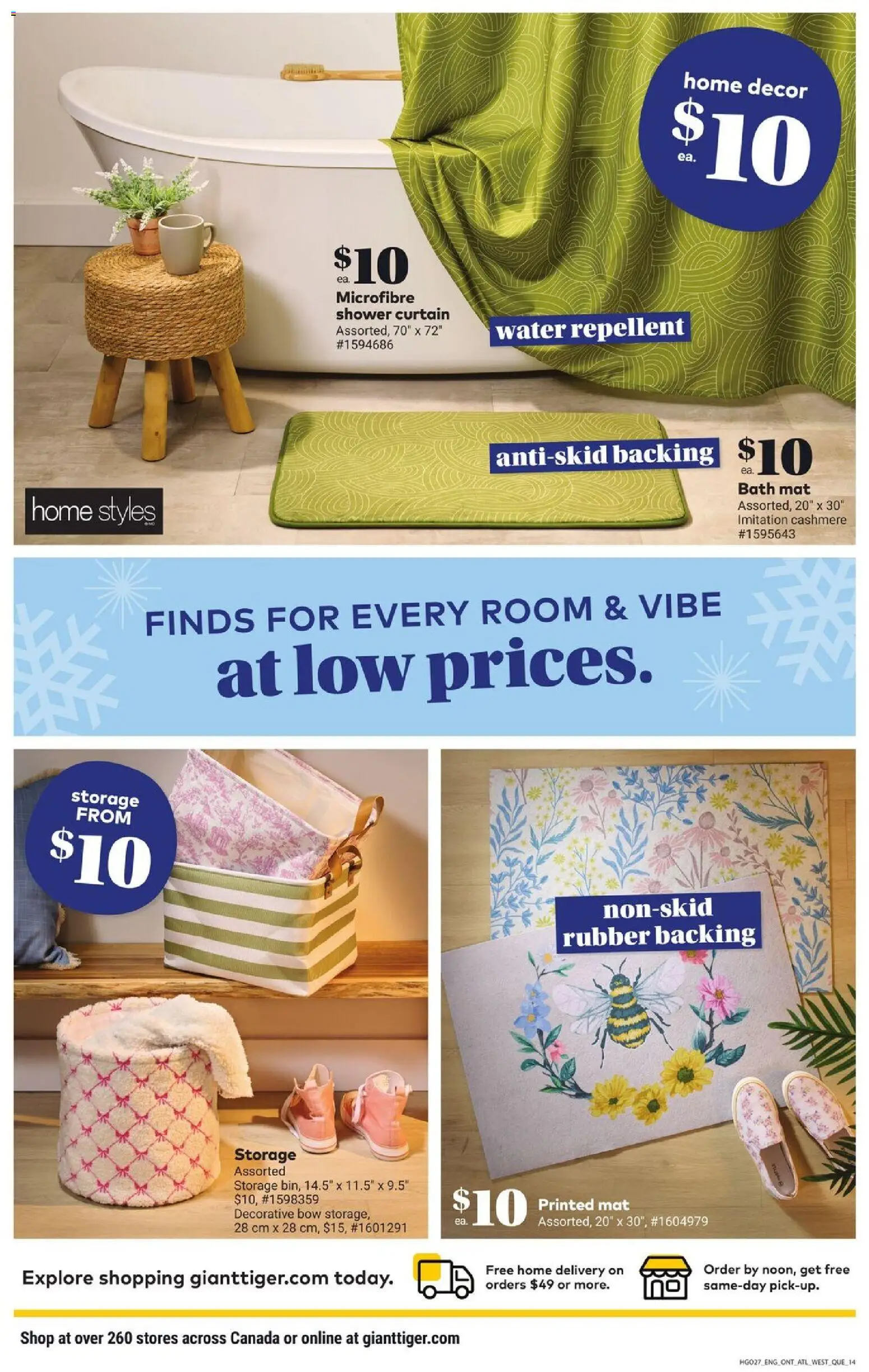 Giant Tiger flyer valid from 04.02.2026 | Page: 16 | Products: Bath, Shower