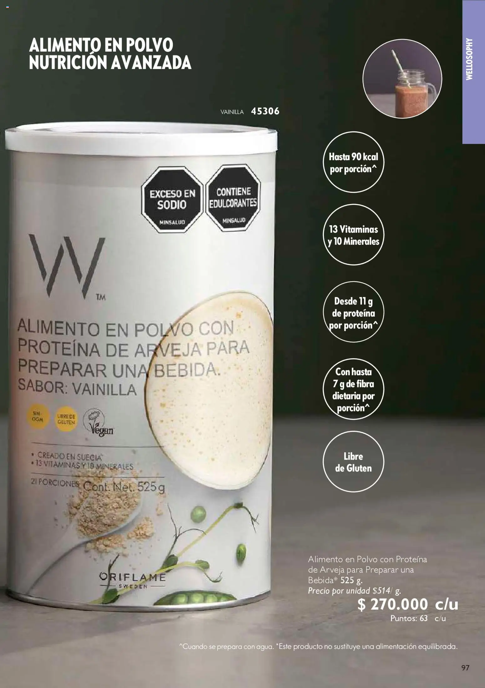 Oriflame revista - valida desde el 15.11.2025 | Página: 97 | Productos: Polvo, Vitaminas