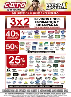 Vista previa Coto - Salon B válido desde el 19.02.2026