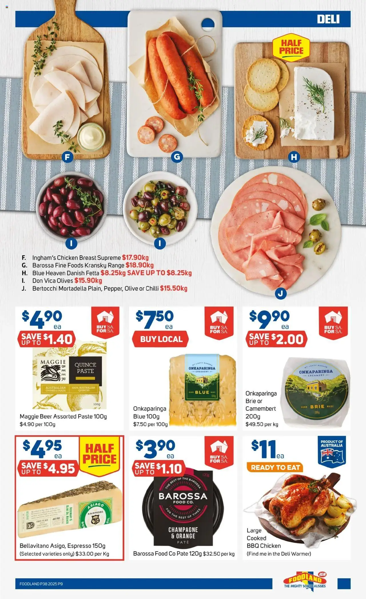 Foodland catalogue - valid from 17.09.2025 | Page: 9 | Products: Cheese, Oil, Beer, Chilli