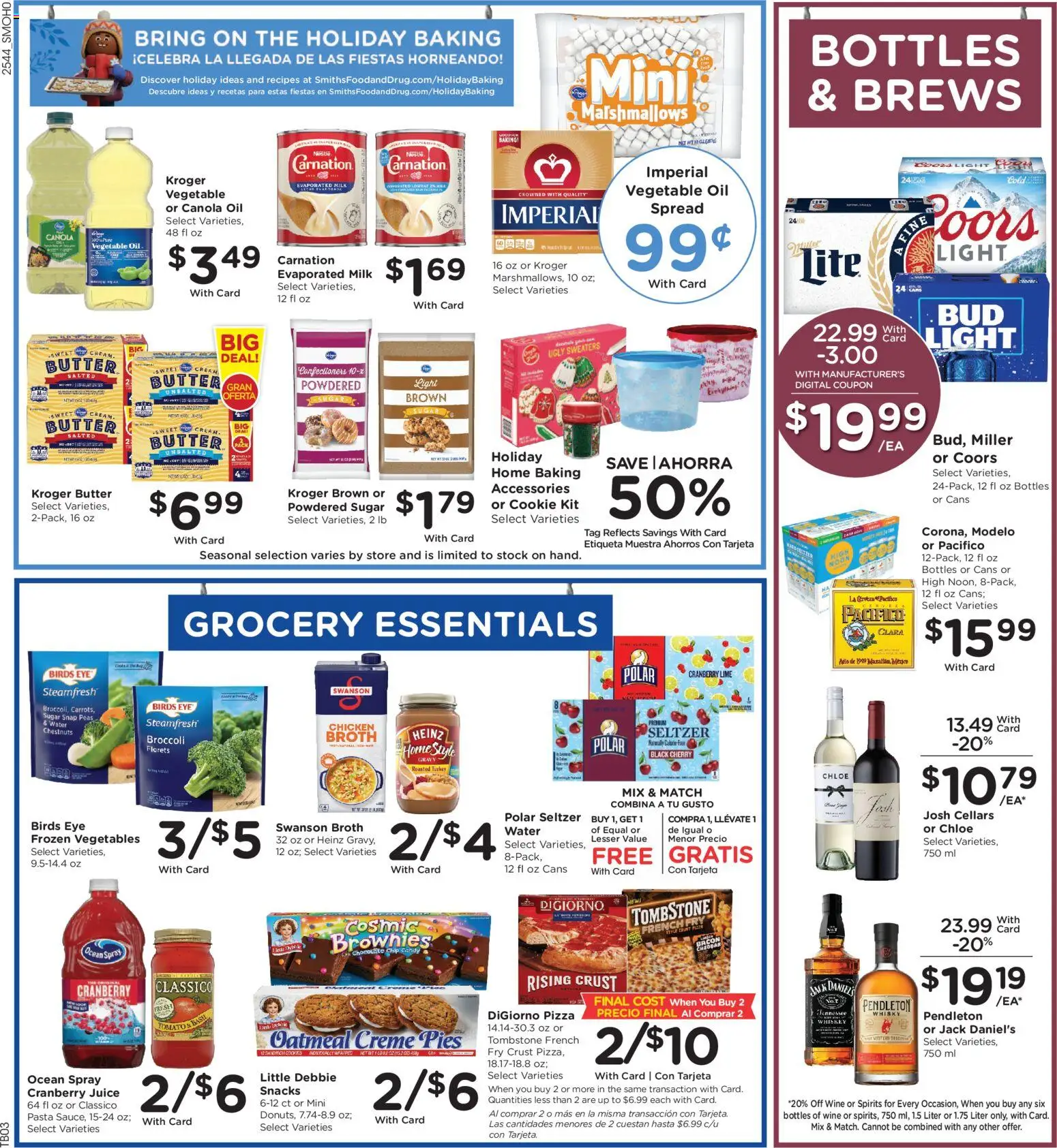 Smith's Weekly Ad - WY - valid from 03.12.2025 | Page: 6 | Products: Broccoli, Oil, Whiskey, Chocolate Chip