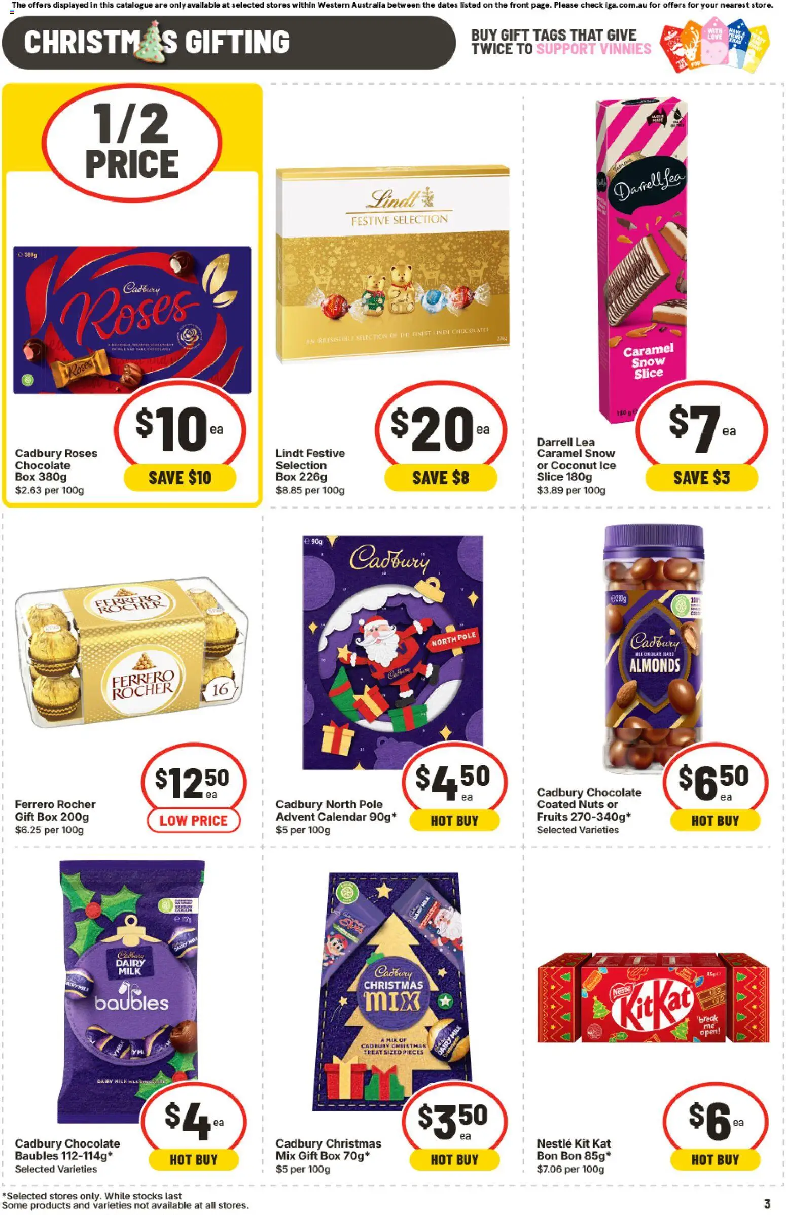 IGA catalogue - valid from 12.11.2025 | Page: 6 | Products: Box, Almonds, Milk, Nuts