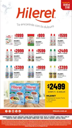 Vista previa Diarco Hileret válido desde el 23.02.2026