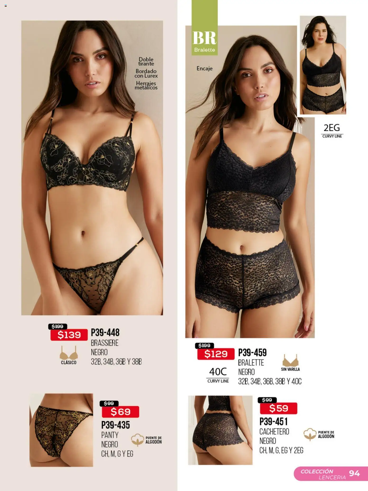 Nuevas ofertas de Cklass válidas en toda la República Mexicana desde el 30.03.2026. ¡Encuentra las mejores ofertas en Cklass catálogo Promo semanal! | Página: 95 | Productos: Algodón, Lenceria, Cachetero