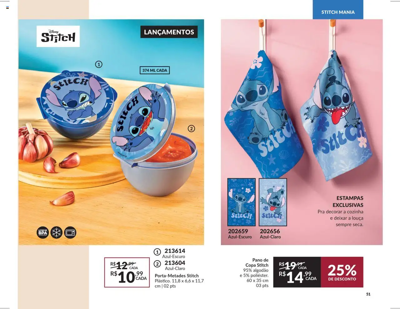 Avon Folheto - válido de 07.10.2025 | Página: 51 | Produtos: Copa, Algodão
