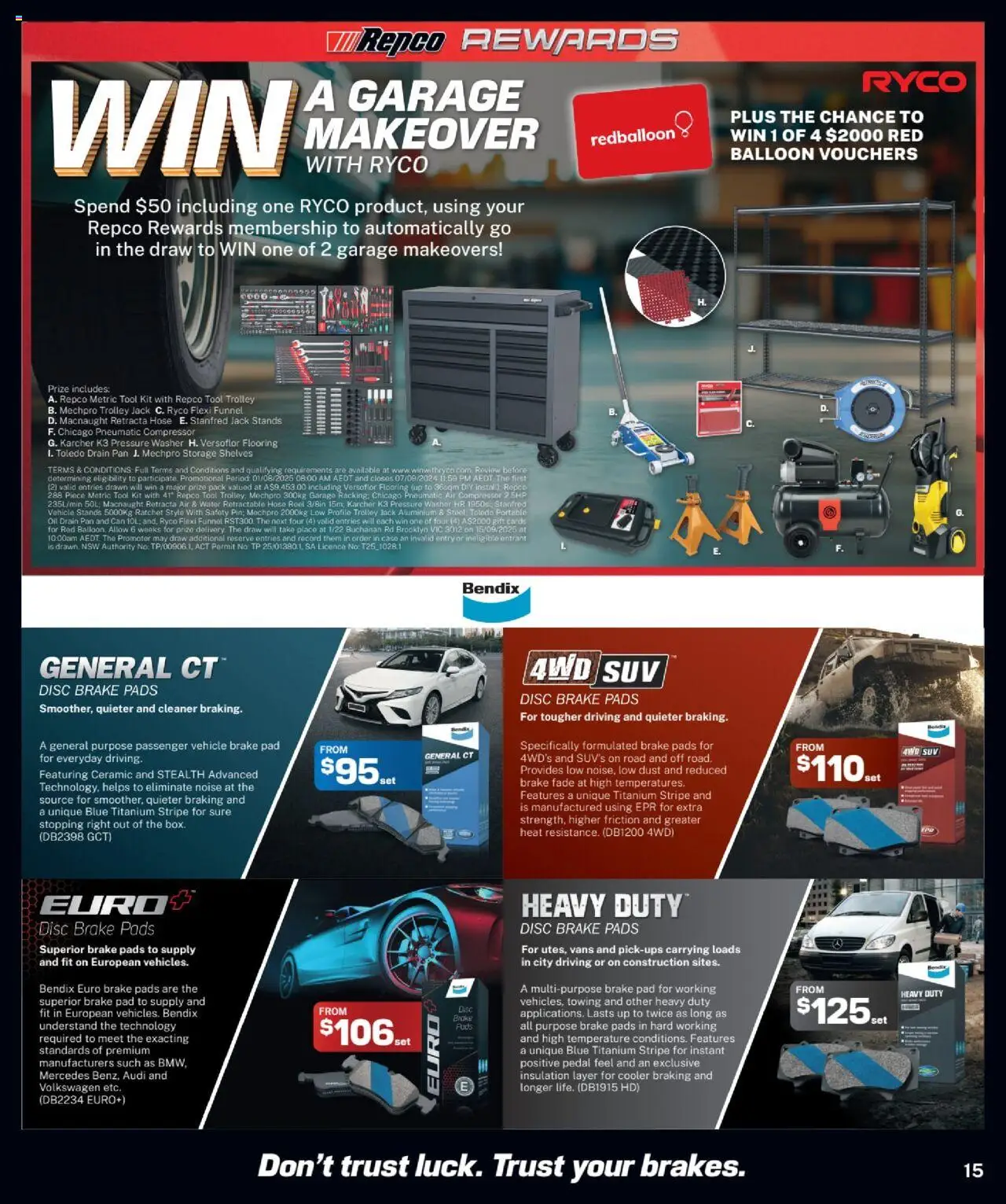 Repco catalogue - valid from 06.08.2025 | Page: 15 | Products: Trolley, Flooring, Case, Washer
