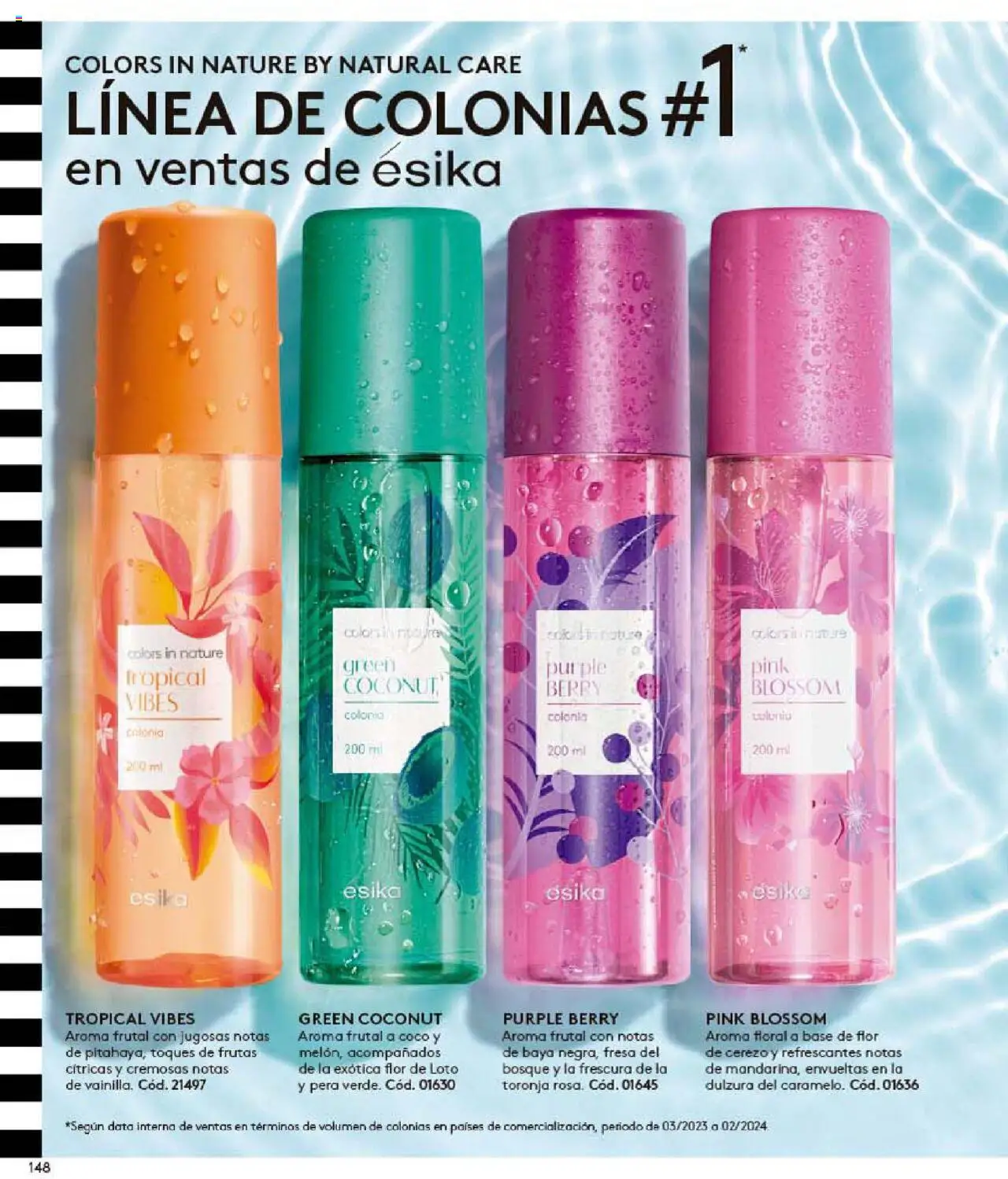 Ésika revista - valida desde el 24.09.2025 | Página: 148 | Productos: Fresa, Toronja, Coco, Pera