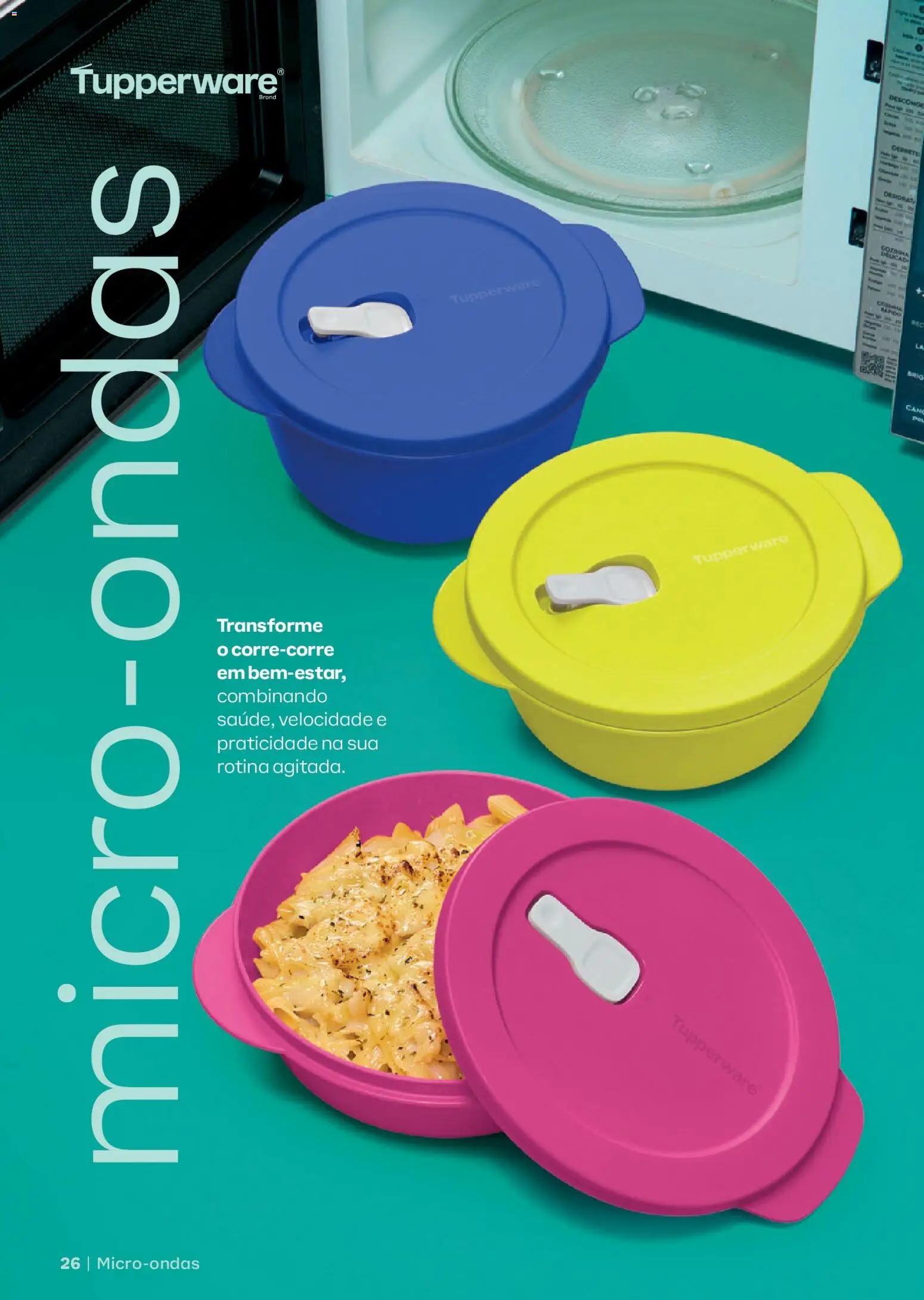 Tupperware Folheto - válido de 01.05.2026 | Página: 26 | Produtos: Microondas