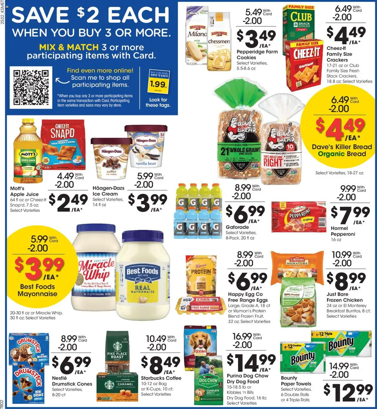 King Soopers Weekly Ad - valid from 10.09.2025 | Page: 4 | Products: Bread, Cream, Onion, Bag