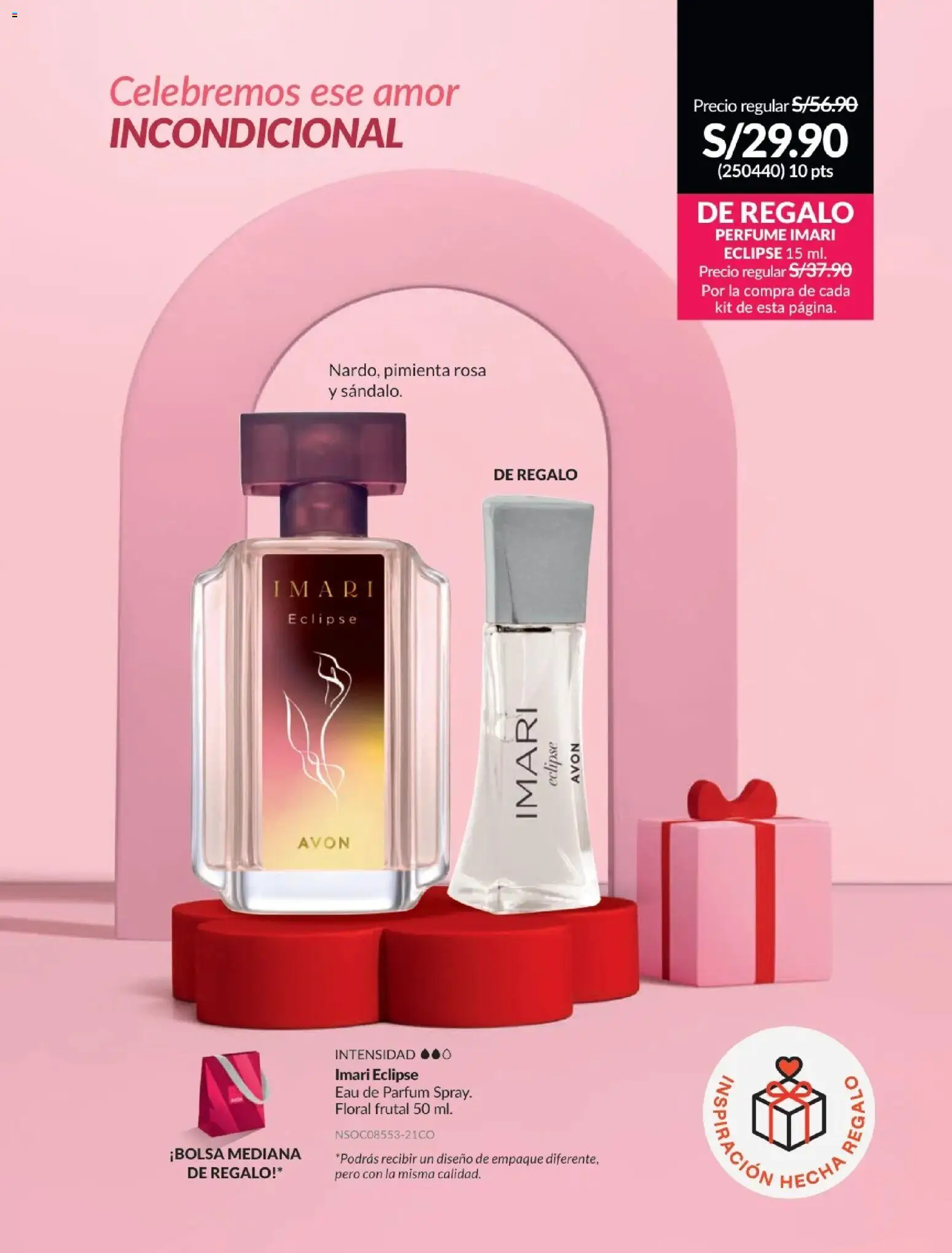 Catálogo Avon válido desde 21.04.2026 | Página: 21 | Productos: Empaque, Perfume
