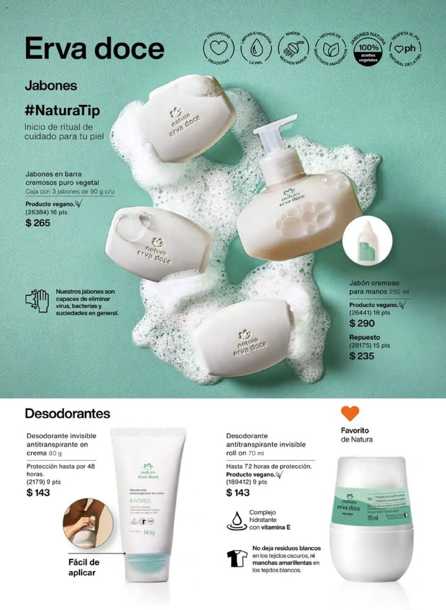 Nuevas ofertas de Natura válidas en toda la República Mexicana desde el 20.12.2025. ¡Encuentra las mejores ofertas en Natura campaña 1 2026! | Página: 142 | Productos: Crema, Barra, Caja, Jabón