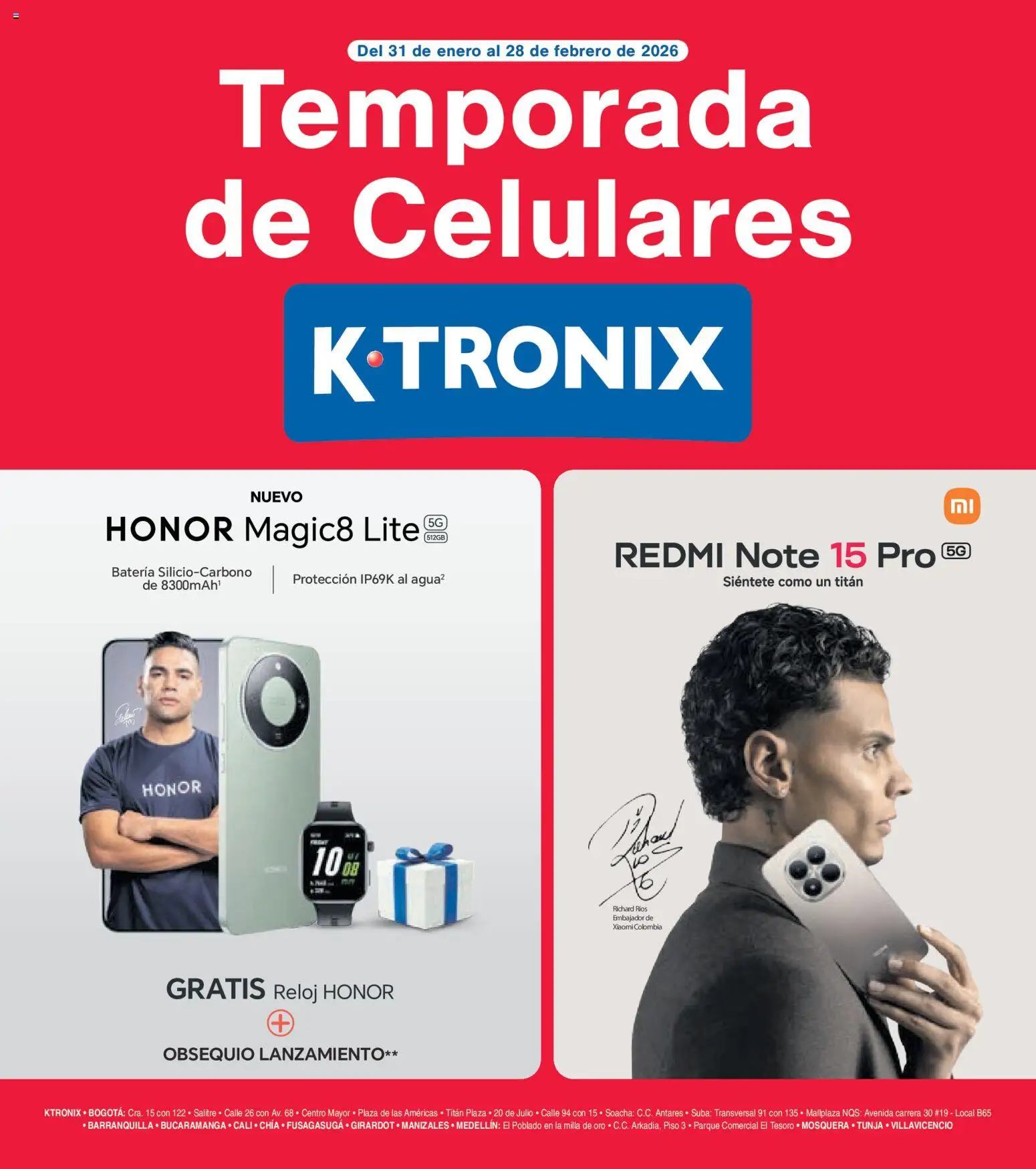 Ktronix revista - valida desde el 31.01.2026 | Página: 9 | Productos: Reloj, Batería