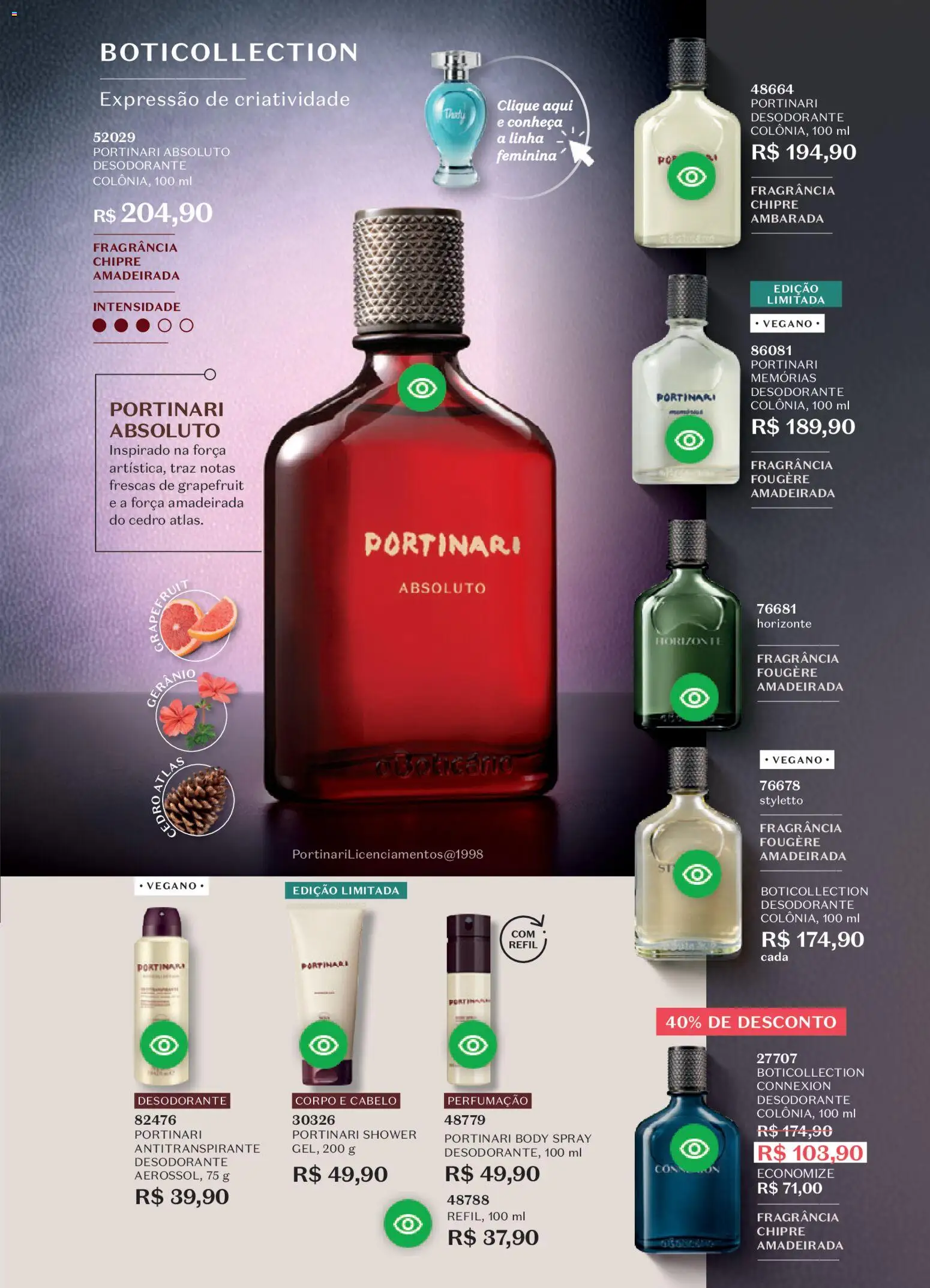 O Boticário Folheto - válido de 26.12.2025 | Página: 82 | Produtos: Fragrância, Desodorante, Body