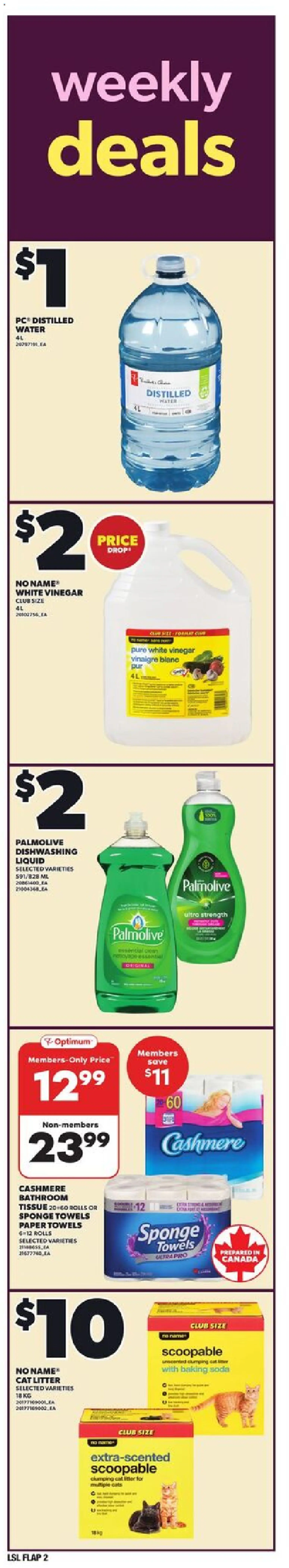 Loblaws flyer valid from 13.11.2025 | Page: 2 | Products: PC, Sponge