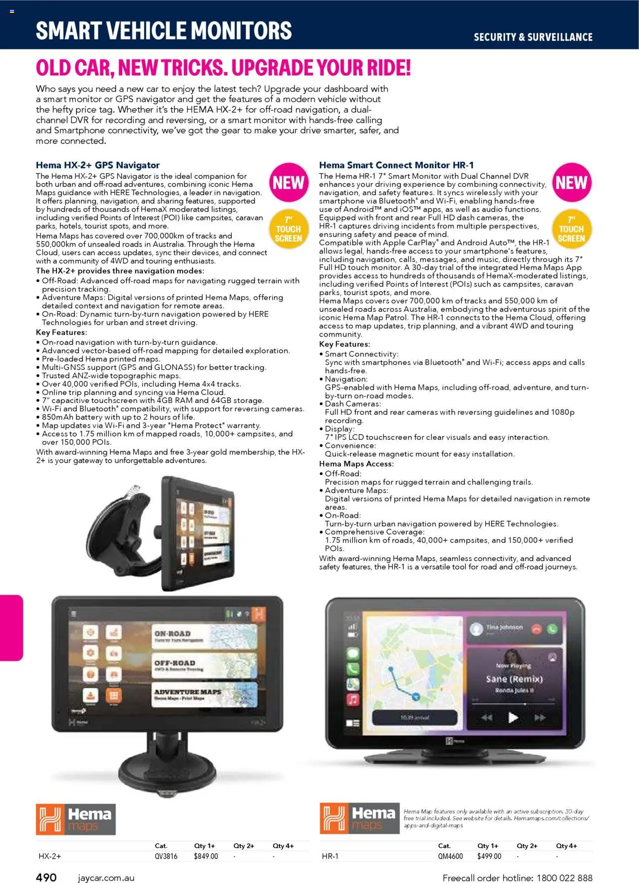 Jaycar catalogue - valid from 09.07.2025 | Page: 490 | Products: Battery, Smartphone, Monitor, Audio
