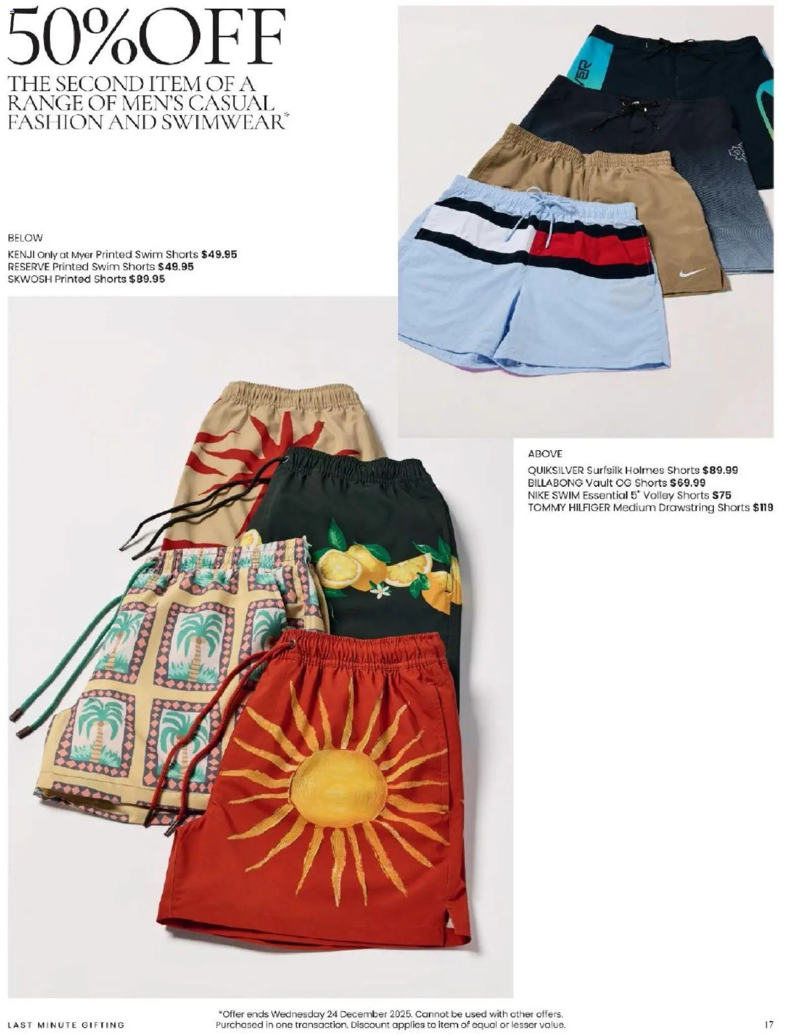 Myer catalogue - valid from 04.12.2025 | Page: 17 | Products: Shorts