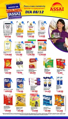 Encarte Assaí Atacadista - SP - Pré-Visualização do folheto da loja Assaí Atacadista, válido de 08.12.2025