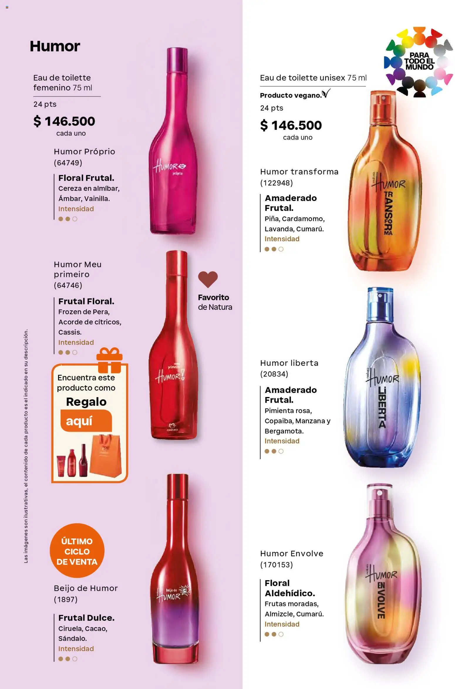 Natura revista - valida desde el 01.03.2026 | Página: 65 | Productos: Pimienta, Manzana, Eau de toilette