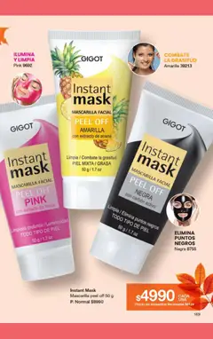 Vista previa Gigot - CAMPAÑA 06 válido desde el 15.03.2026 | Página: 175 | Productos: Mascarilla, Ananá