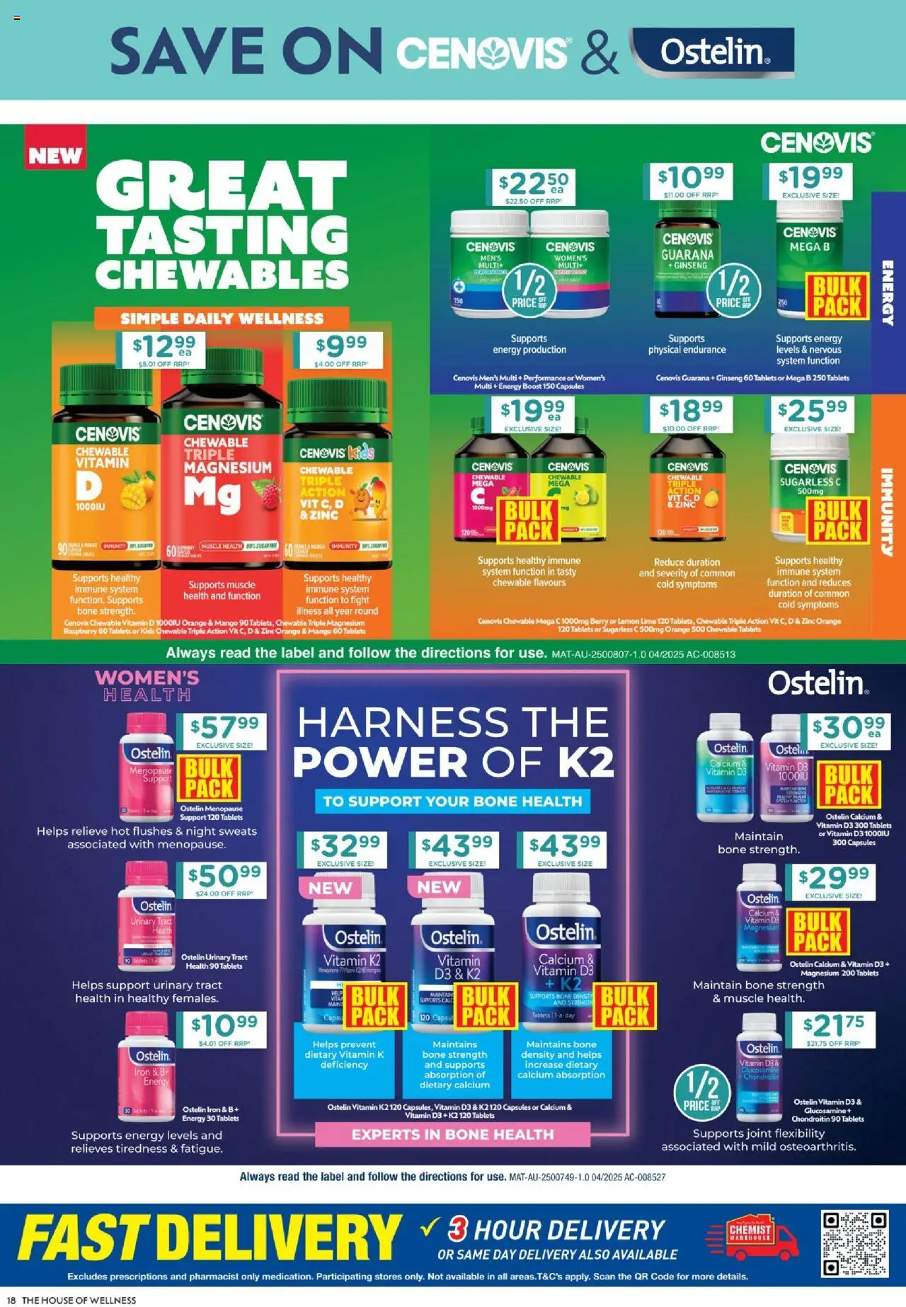 Chemist Warehouse catalogue - valid from 07.08.2025 | Page: 18 | Products: Sugar, Mango, Lime, Zinc