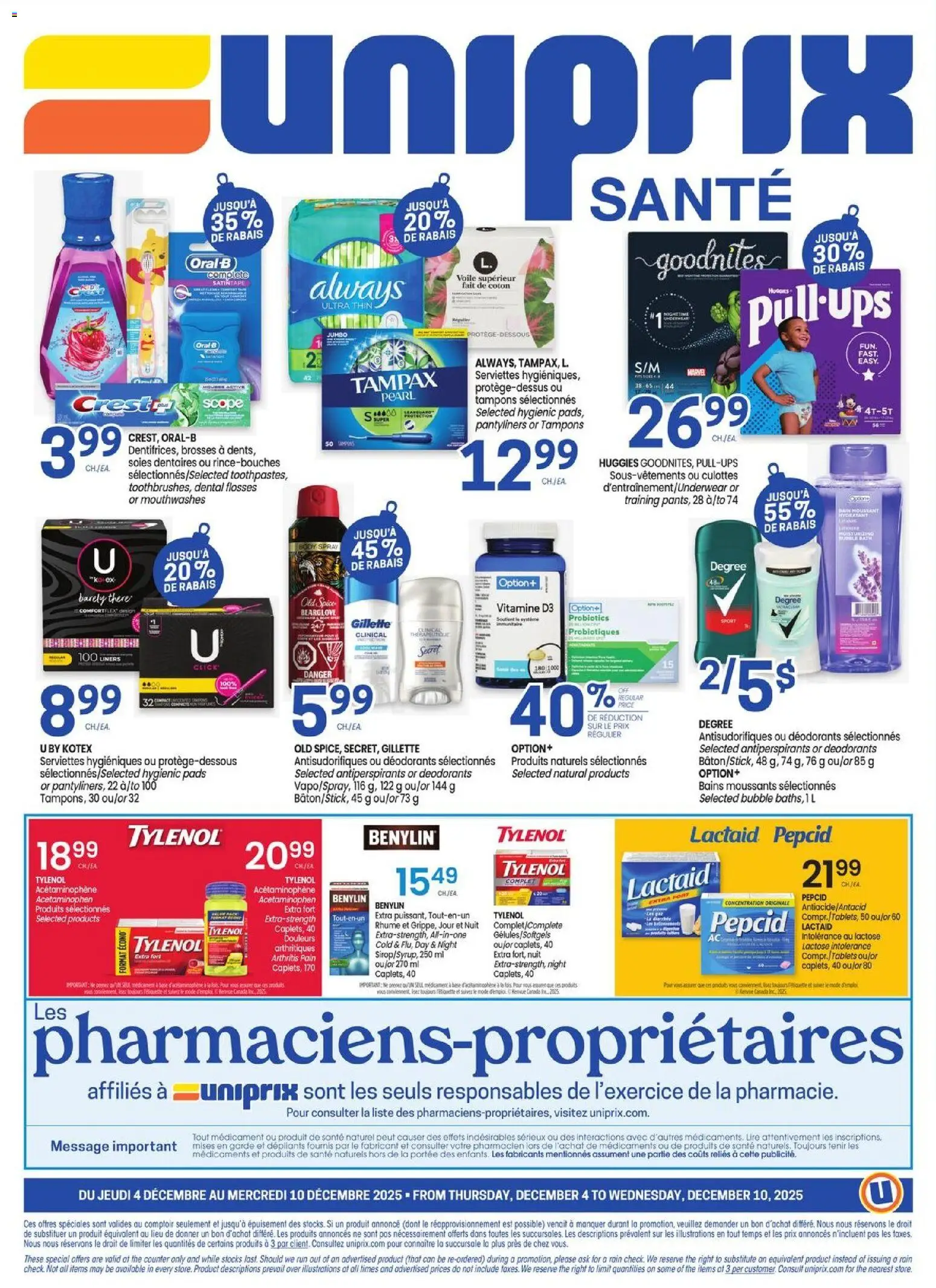 Uniprix flyer valid from 04.12.2025 | Page: 4