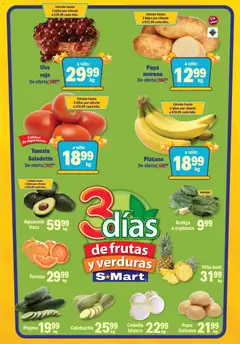 Vista previa de S-Mart folleto Matamoros, nuevo folleto de la tienda, válido en México a partir del 21.10.2025