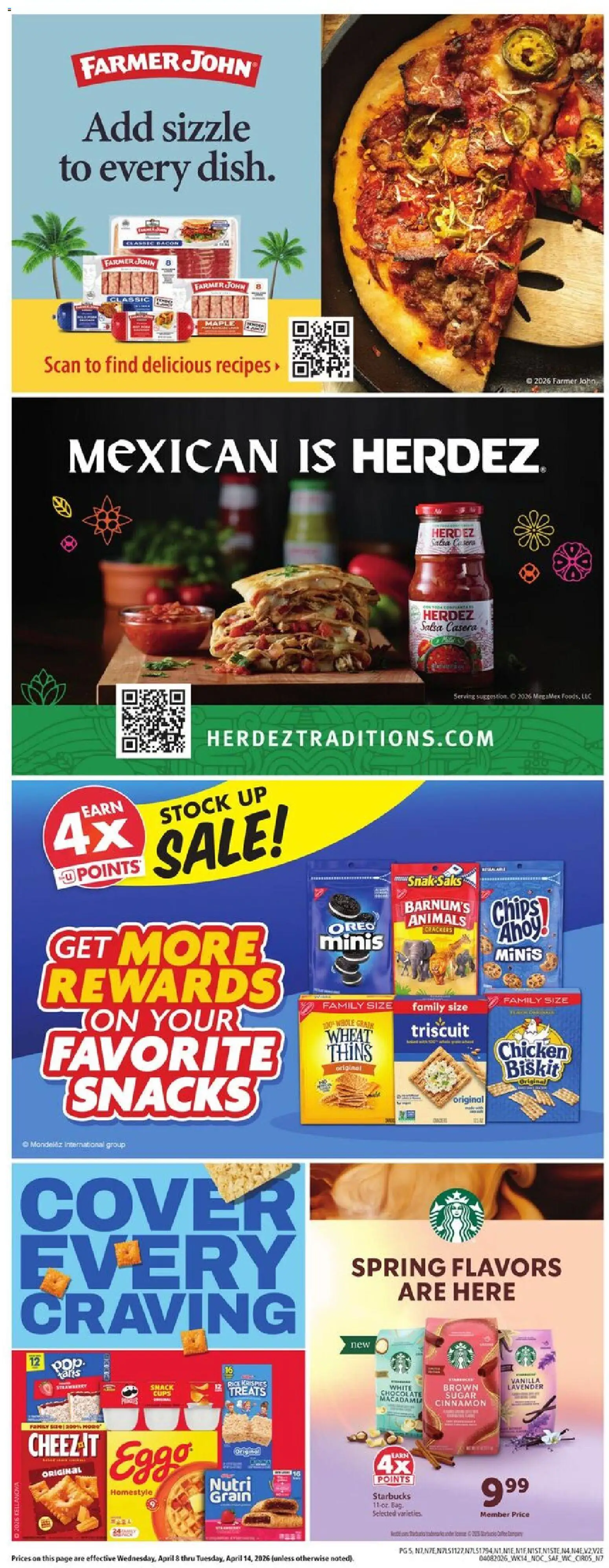 Safeway Weekly Ad - valid from 08.04.2026 | Page: 5 | Products: Chocolate, Rice, Chips, Bag