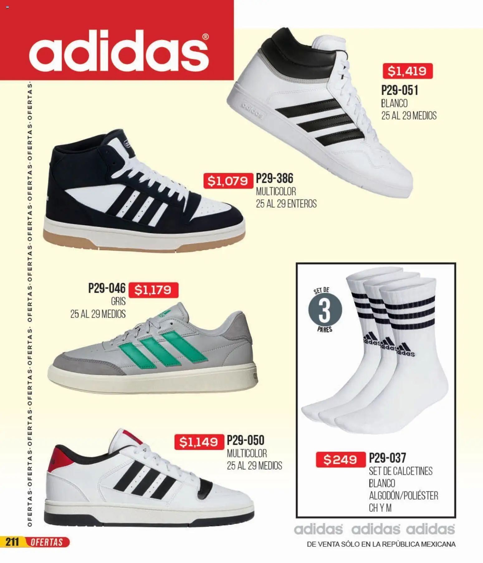 Nuevas ofertas de Cklass válidas en toda la República Mexicana desde el 12.01.2026. ¡Encuentra las mejores ofertas en Cklass catálogo Mega Ofertas Calzado! | Página: 212