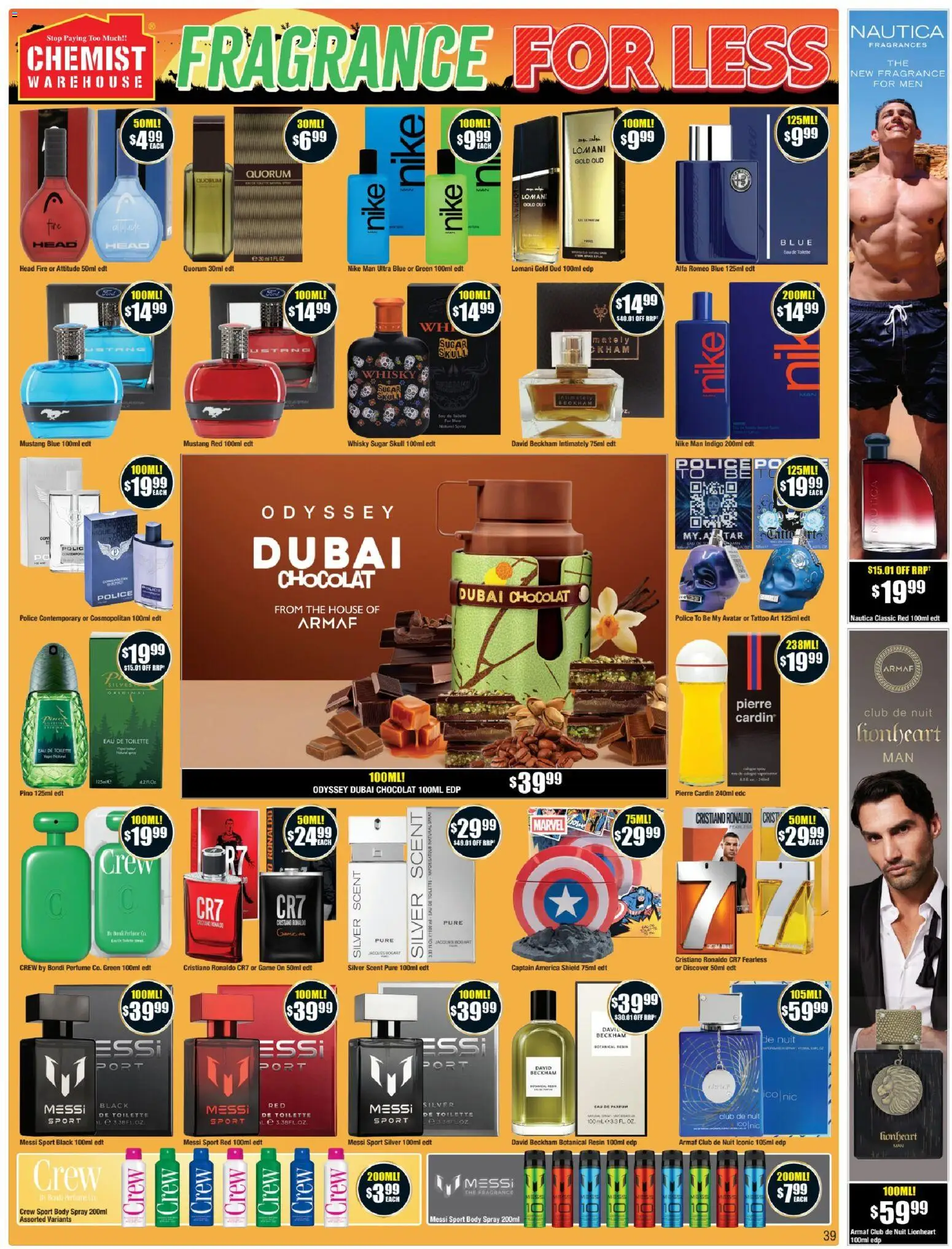 Chemist Warehouse catalogue - valid from 01.12.2025 | Page: 39 | Products: Perfume, Fragrance, Sugar, Game