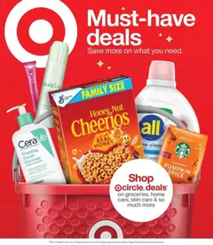Vista previa de Target folleto, nuevo folleto de la tienda, válido en México a partir del 07.09.2025