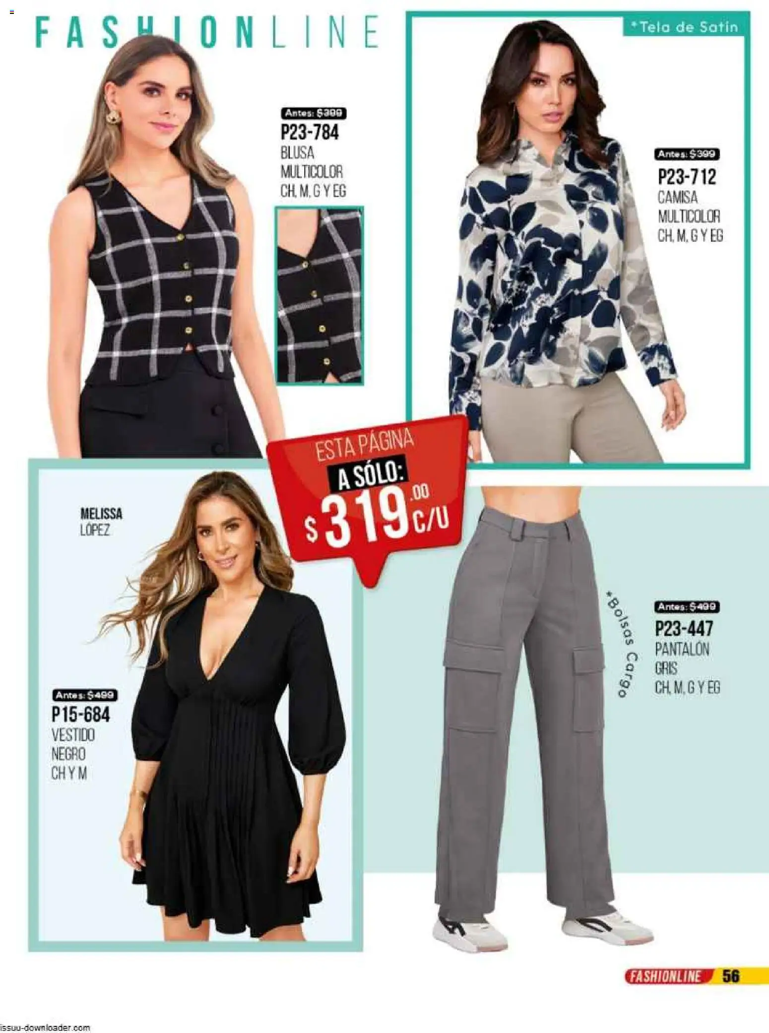 Nuevas ofertas de Cklass válidas en toda la República Mexicana desde el 31.10.2025. ¡Encuentra las mejores ofertas en Cklass catálogo Super Rebajas Ropa! | Página: 59 | Productos: Blusa, Camisa, Vestido