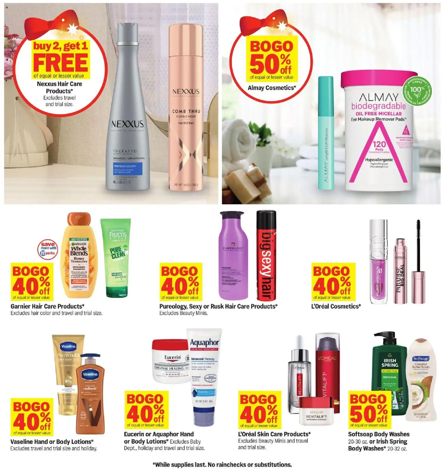 Meijer Weekly Ad - MI - valid from 05.11.2025 | Page: 32 | Products: Makeup Remover, Shampoo, Hair color, Butter