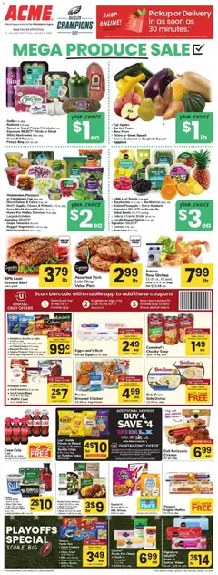 Preview of Acme weekly ads valid from 09.01.2026